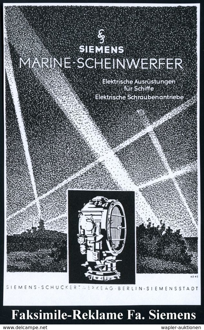 RÜSTUNGSINDUSTRIE  / MUNITION : BERLIN-/ SIEMENSSTADT/ SH/ SIEMENS 1940 (23.5.) AFS (Monogr. "SH") Motivgl. Firmen-Ortsb - Altri & Non Classificati