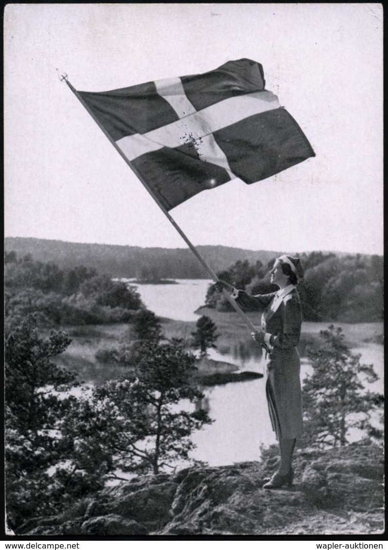 FAHRBARE & MOBILE POSTÄMTER : SCHWEDEN 1940 (15.9.) SSt: BILPOSTKONTORET/STOCKHOLM/ FÖRSVARFESTEN PA SKANSEN (Mobil.PA)  - Voitures