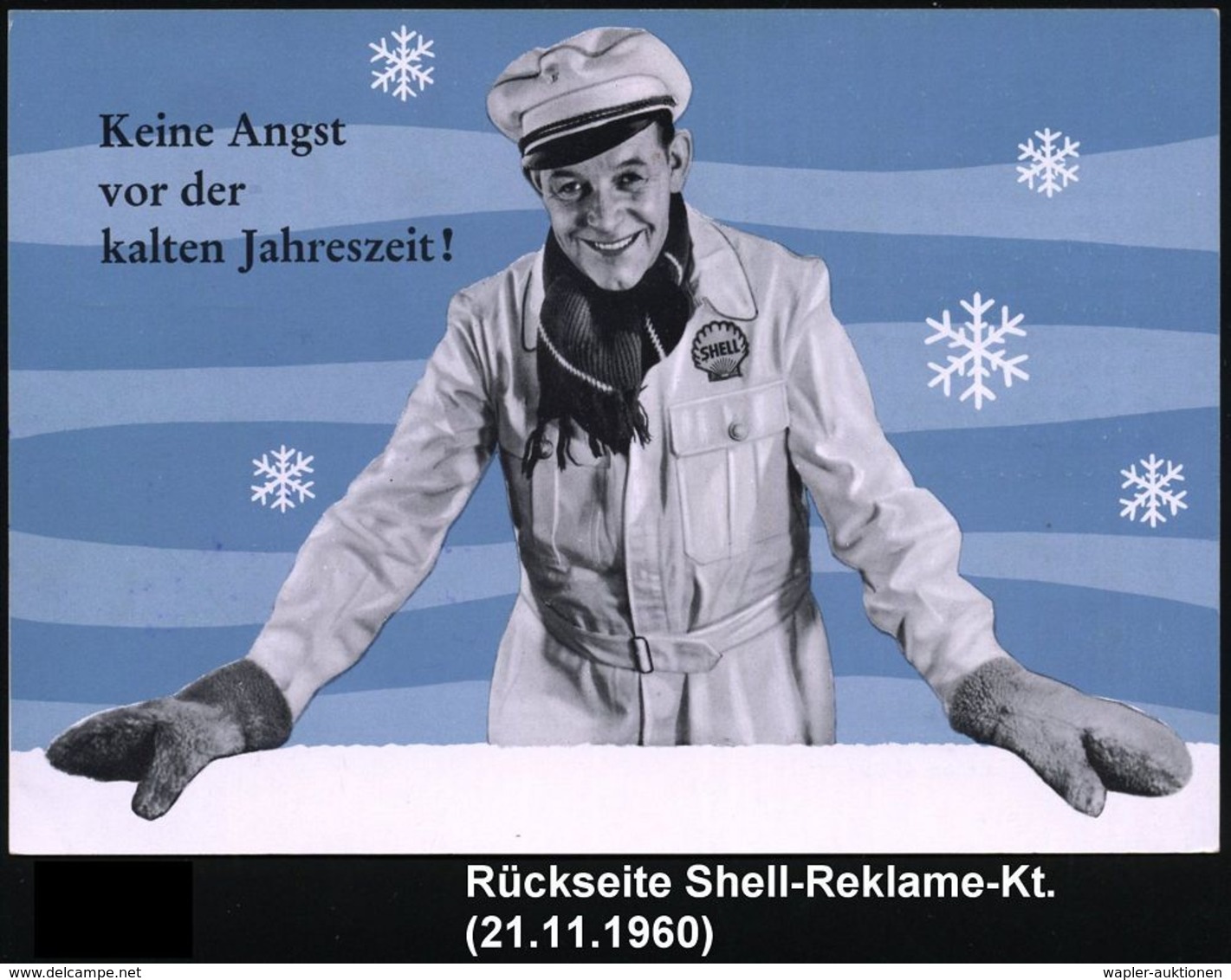 WERKSTATT / GARAGE / TANKSTELLE : (13b) MÜNCHEN 1/ Autos/ Lieben/ SHELL 1960 (2.11.) AFS = Firmenlogo: Shell-Muschel (u. - Automobili