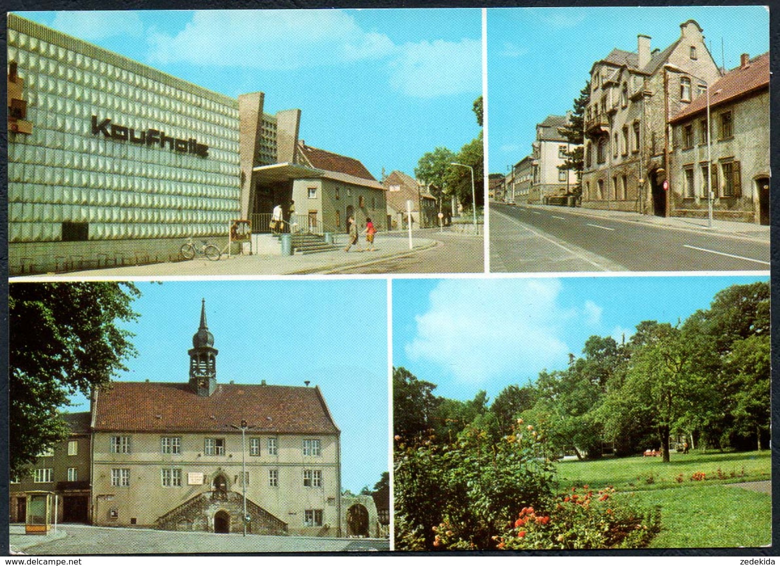 D0709 - Wanzleben Kaufhalle Rathaus - Bild Und Heimat Reichenbach - Wanzleben