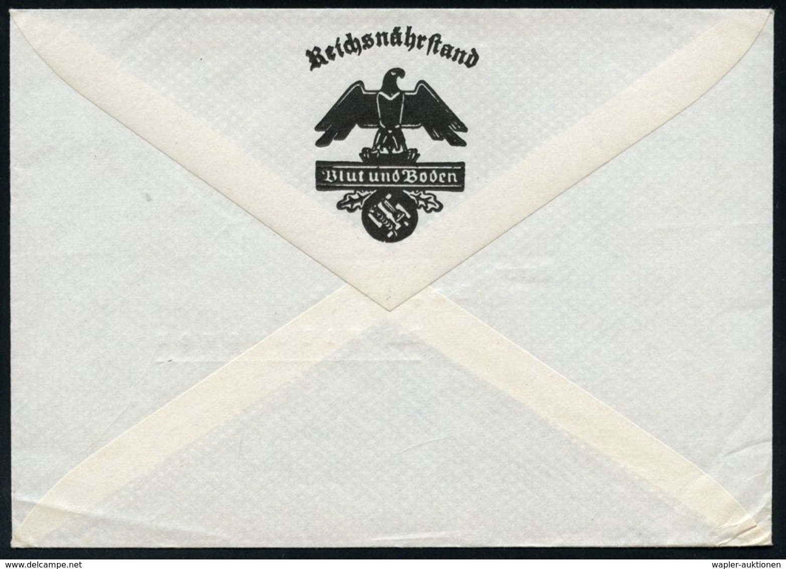 NS-INSTITUTIONEN & ORGANISATIONEN : KASSEL/ 1/ Landesbauernschaft/ Kurhessen 1938 (25.7.) AFS, Alte Form Auf Dienst-Bf.: - Autres & Non Classés