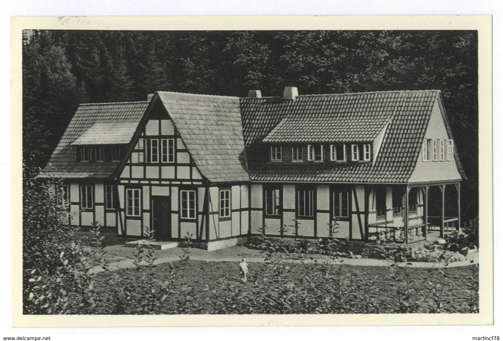 Hessisch Oldendorf Naturfreunde-Haus Schneegrund Hohenstein 1957 - Hessisch-Oldendorf