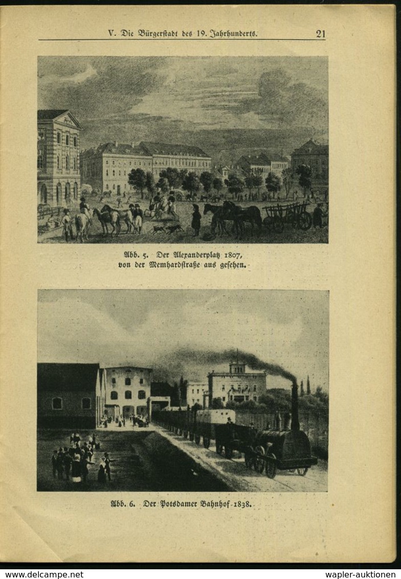 GESCHICHTE VON BERLIN : Berlin 1937 Festschrift "700 Jahre Berlin" D.Stadtverwaltung V. Hans Grantzow , Broschüre , 32 S - Autres & Non Classés