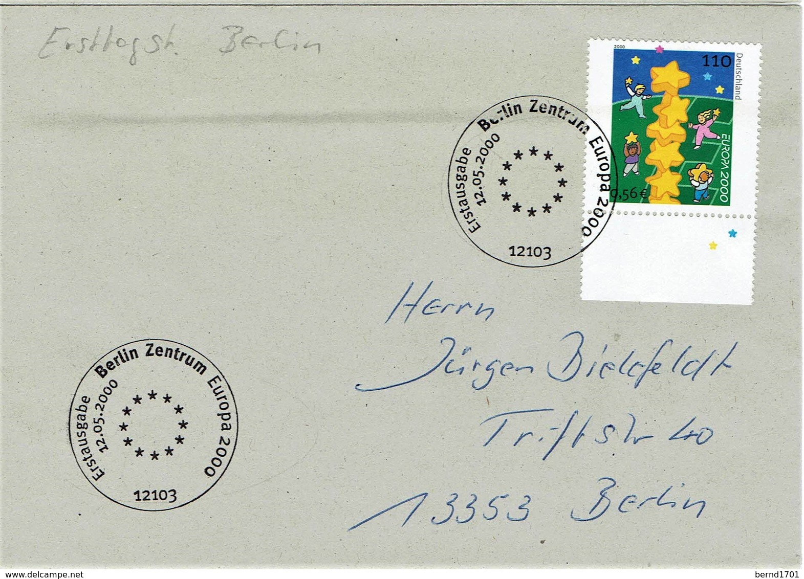 Germany - Mi-Nr 2113 FDC (T569)- - 1991-2000