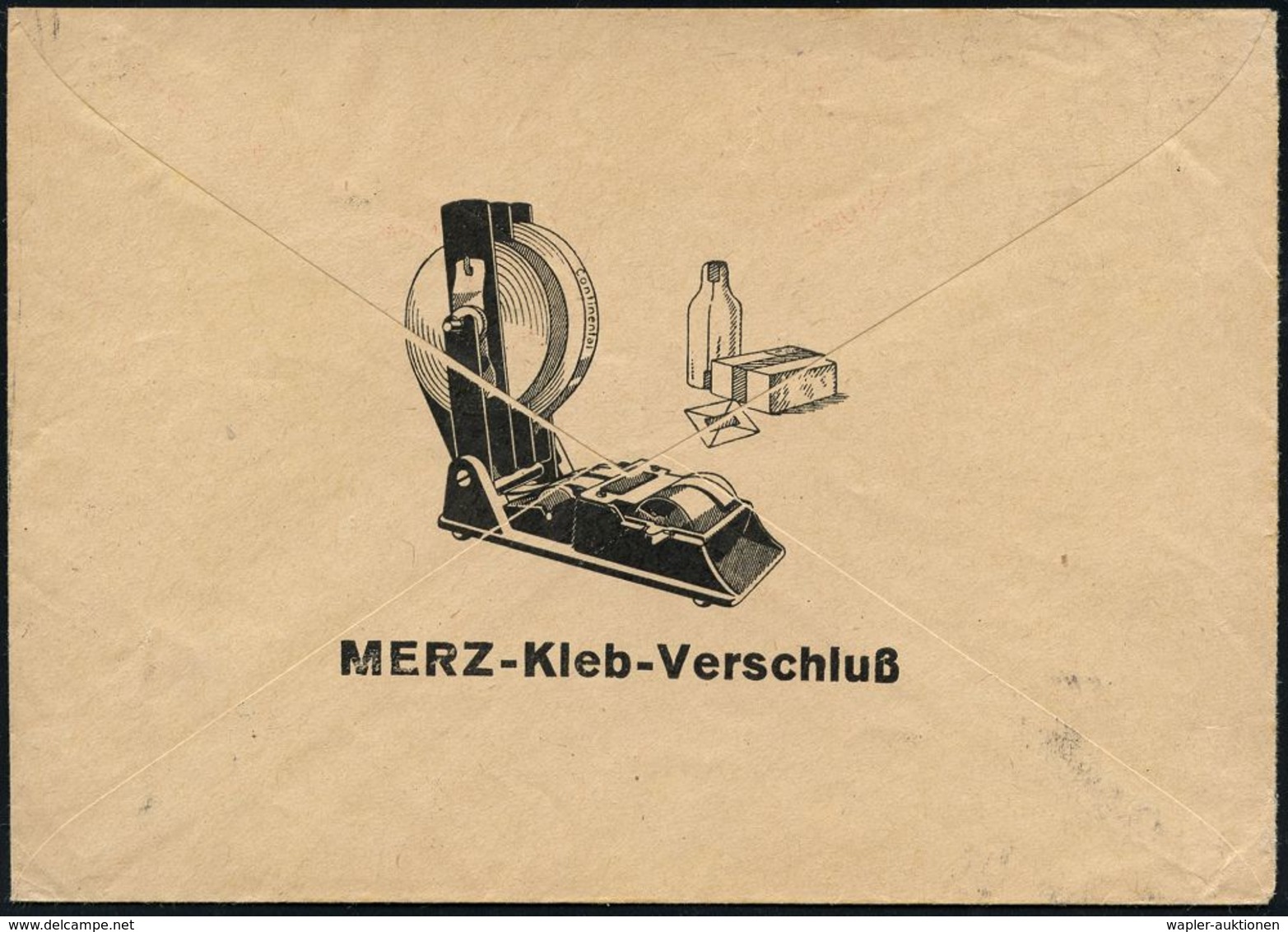 BÜRO / SCHREIBGERÄTE / SCHREIBMASCHINE : FRANKFURT(MAIN)-/ RÖDELHEIM/ MERZ/ Schreibmaschinen../ Merz-Werke 1930 (15.7.)  - Ohne Zuordnung