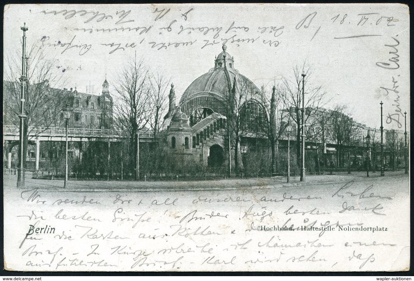 UNTERGRUNDBAHN /U-BAHN : Berlin-Schöneberg 1902/32 U-Bahnhof Nollendorfplatz, 9 Verschiedene S/w.-Foto-Ak., Teils Gebr., - Eisenbahnen