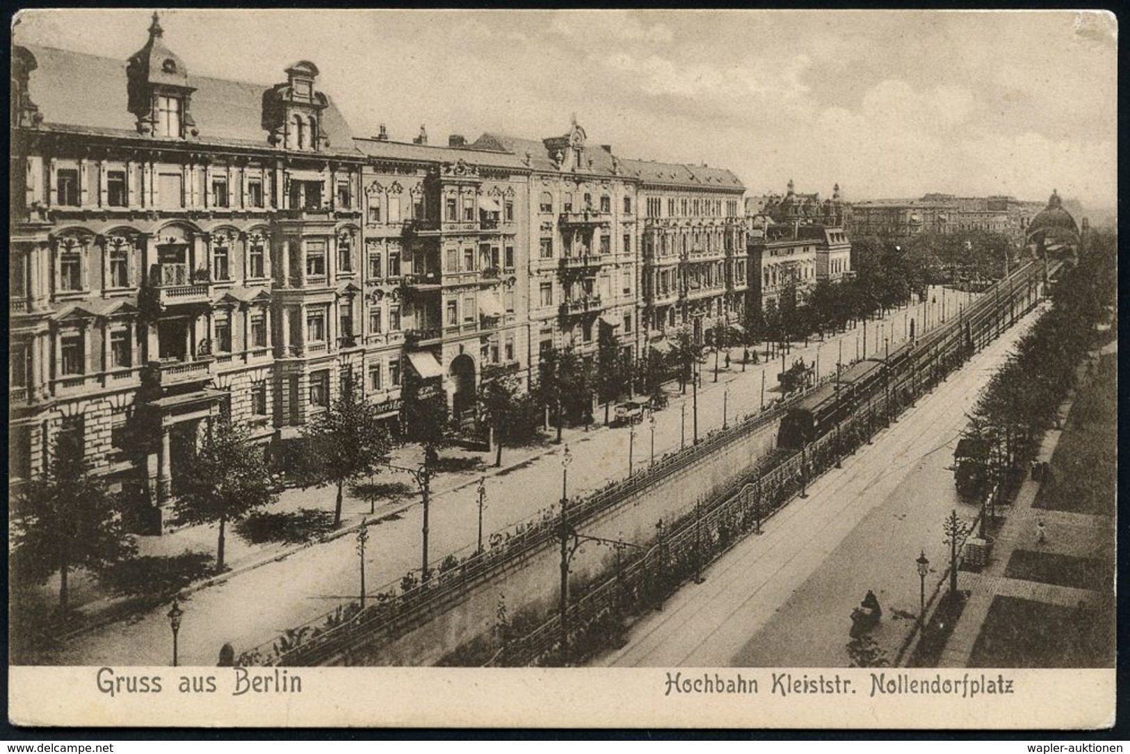 UNTERGRUNDBAHN /U-BAHN : Berlin-Schöneberg 1902/32 U-Bahnhof Nollendorfplatz, 9 Verschiedene S/w.-Foto-Ak., Teils Gebr., - Eisenbahnen