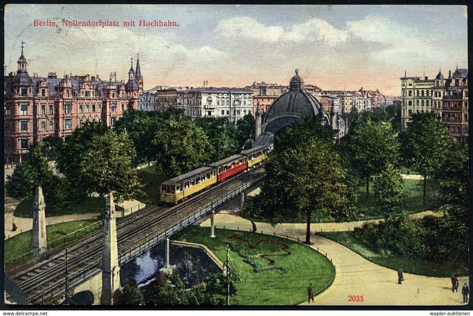 UNTERGRUNDBAHN /U-BAHN : Berlin-Schöneberg 1904/13 U-Bahnhof Nollendorfplatz, 8 Verschiedene Color-Foto-Ak., Teils Gebr. - Eisenbahnen
