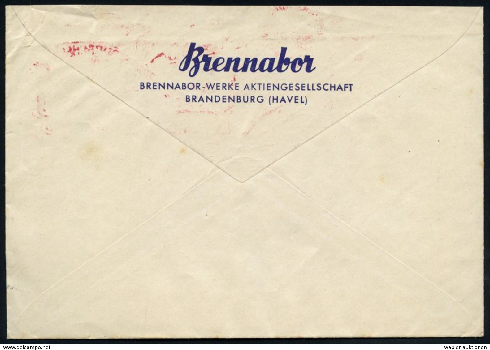 F A H R R A D  / INDUSTRIE & ZUBEHÖR : BRANDENBURG (HAVEL)/ 1/ BRENNABOR/ Fahrräder/ Kinderwagen.. 1938 (6.12.) AFS (Bf. - Altri (Terra)