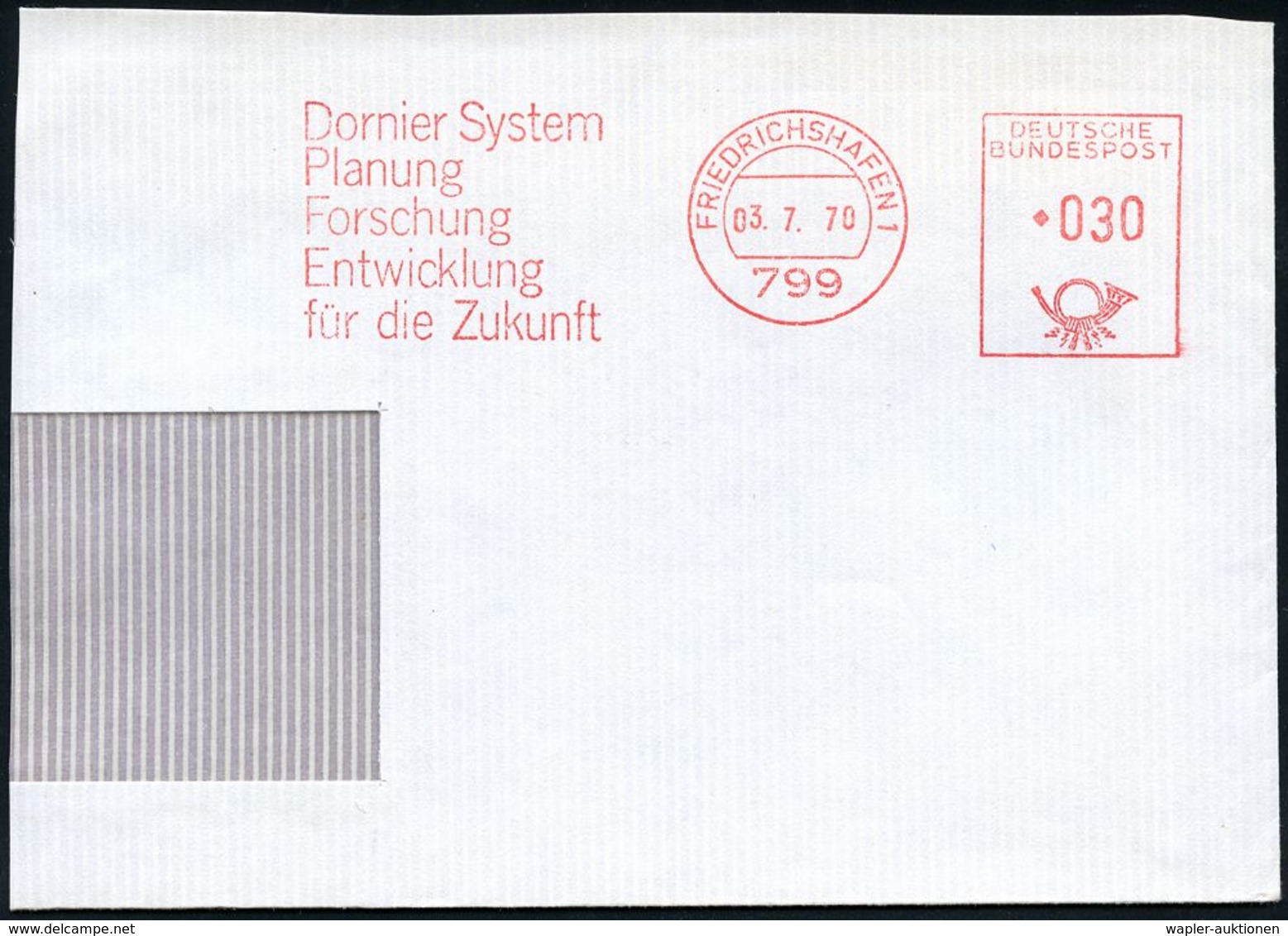 FLUGZEUGINDUSTRIE & -TYPEN : 799 #bzw.# 88045 FRIEDRICHSHAFEN 1/ Dornier System.. #bzw.# Dornier GmbH 1970/95 2 Verschie - Avions