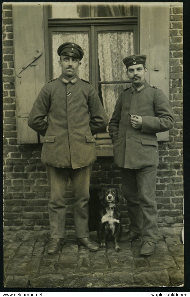 BALLON / BALLON-FELDPOST : DEUTSCHES REICH 1918 (3.2.) Stumme 1K-Brücke = Tarnstempel + Viol. 3L: .. Ballonzug 136/ Deut - Fesselballons