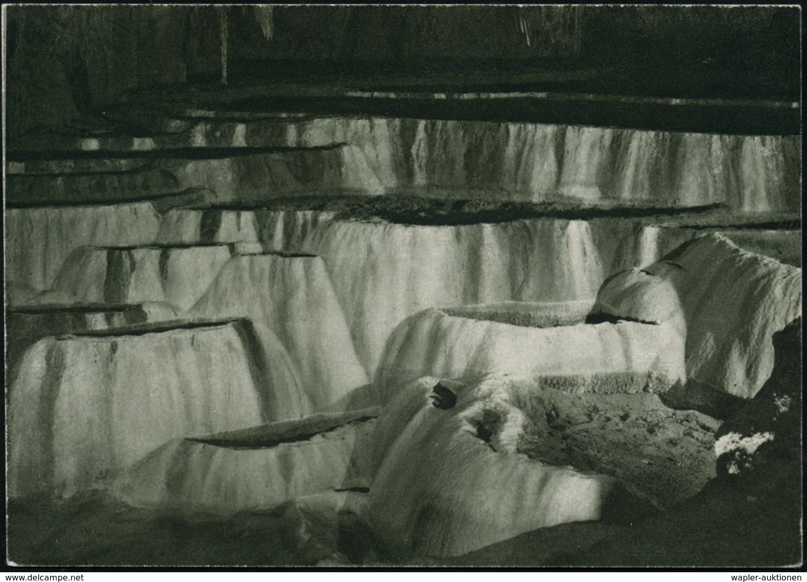 HÖHLE / TROPFSTEINHÖHLE : TSCHECHOSLOWAKEI 1949 1,50 Kc. BiP Gottwald, Braun: Domica = Detail Der Höhle , Ungebr. (Pofis - Altri & Non Classificati