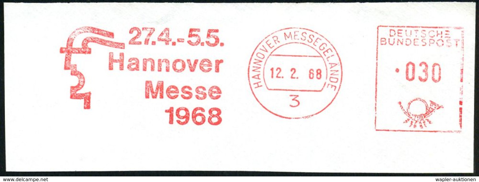 INTERNATIONALE MESSE HANNOVER : (20a) Bzw. 3 HANNOVER-MESSEGELÄNDE/ 2.EUROP./ WERKZEUG-MASCHINEN-/ AUSSTELLUNG:: 1952/72 - Ohne Zuordnung