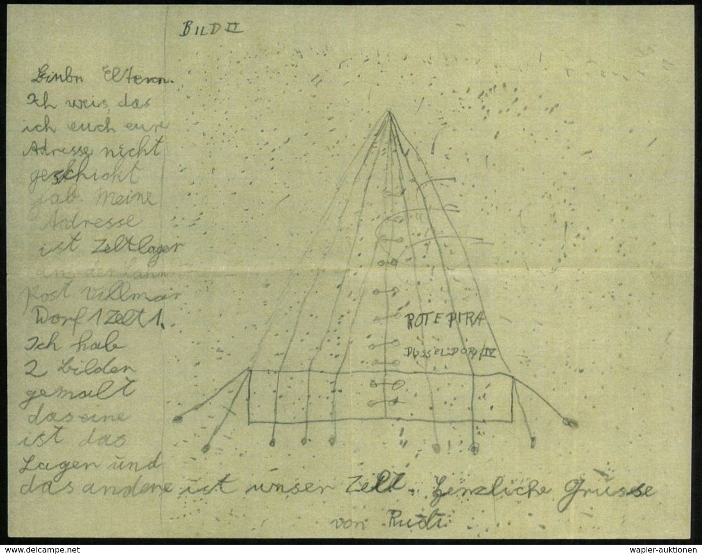 JUGENDORGANISATIONEN : VILLMAR/ *(LAHN)/ A 1931 (16.8.) 1K-Brücke + Viol. 1L: Kinderrepublik Lahntal = "Rote Kinder-Repu - Other & Unclassified