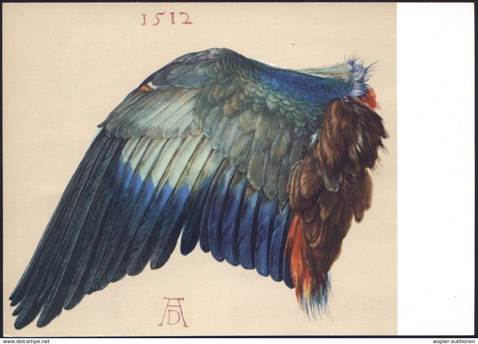 ALBRECHT DÜRER : 8400 REGENSBURG 1/ A.D.1500.. 1983 (4.6.) SSt = Dürer-Autoportrait 2x + RZ: 8400 Regensburg 1/e Auf Son - Other & Unclassified