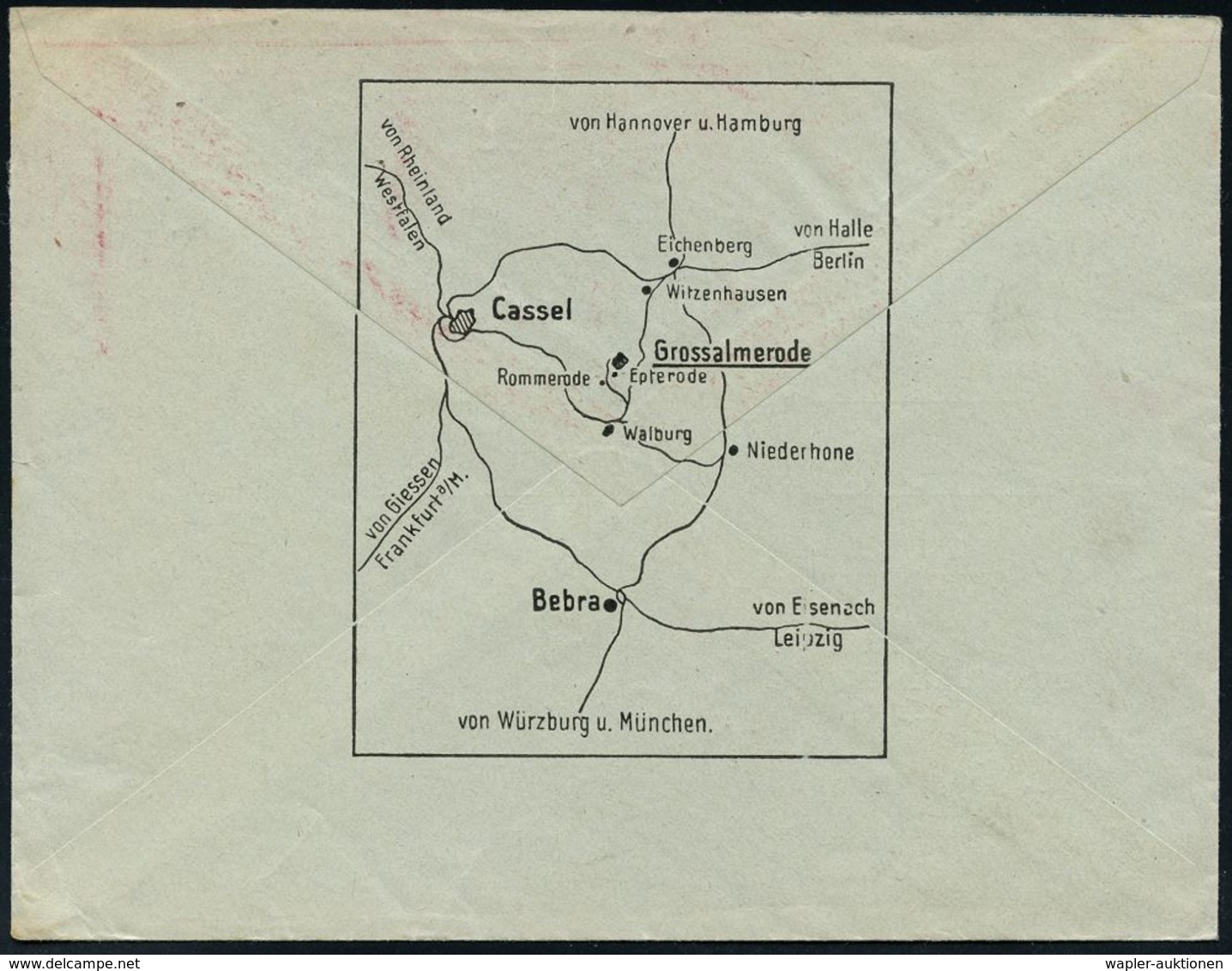 BILDHAUER / SKULPTUR & PLASTIK : GROSSALMERODE/ (BZ.KASSEL)/ VEREINIGTE/ GROSSALMERODER/ THONWERKE 1932 (18.11.) AFS 020 - Sculpture