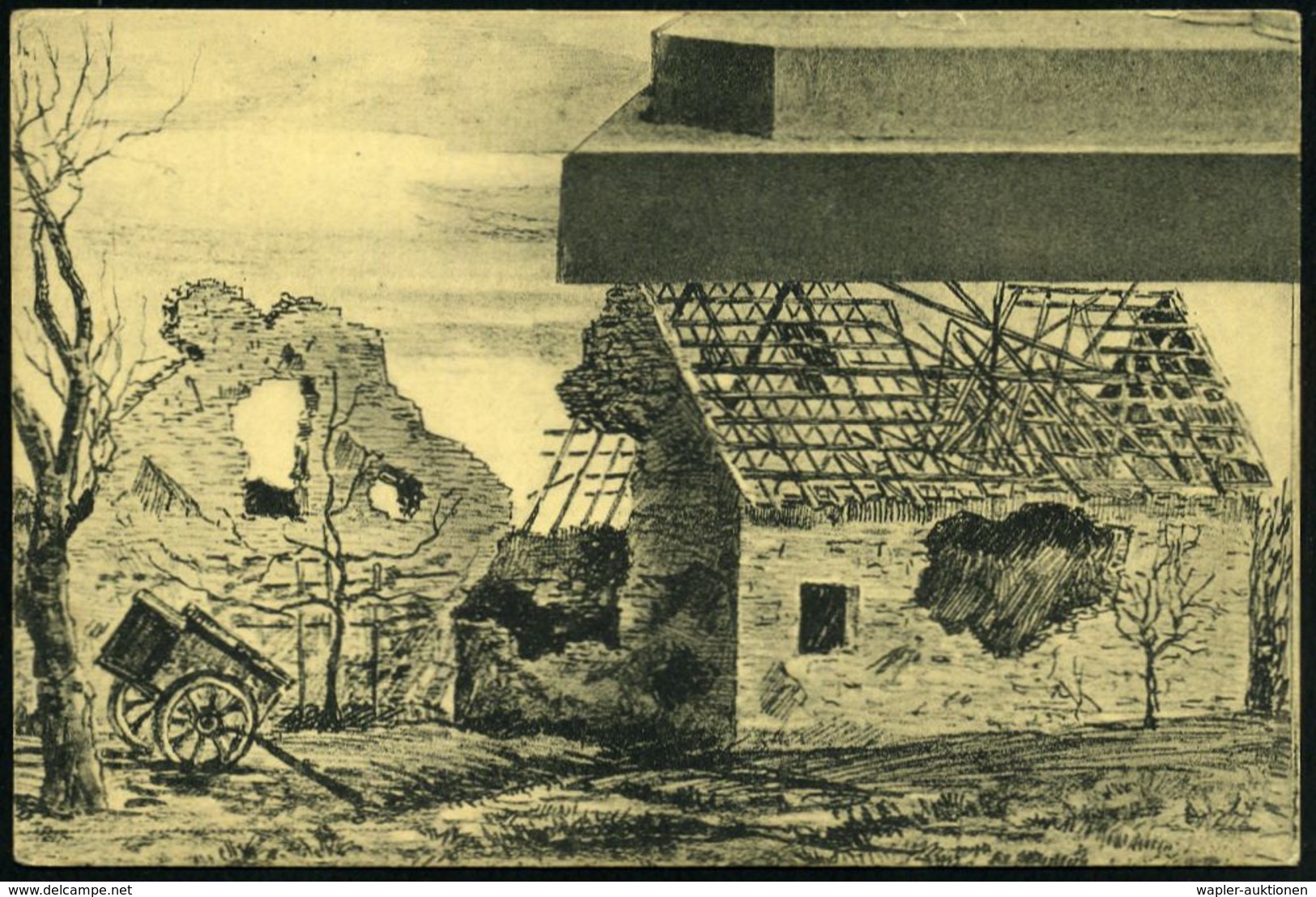 WIEGEN & MESSEN / WAAGE / METER : DEUTSCHES REICH 1917 (18.6.) Aptierte 1K-Brücke: K. D. Feldpost/* A + Viol. 1K-HdN: SC - Non Classés