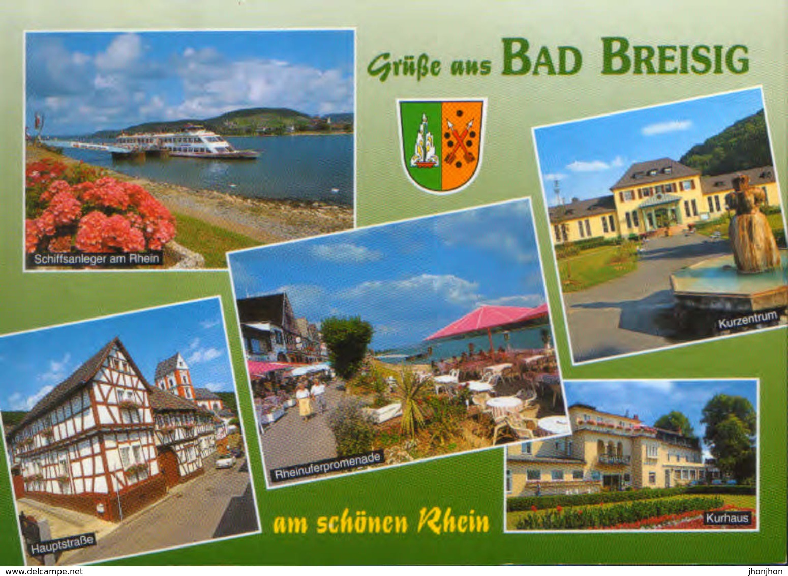 Germany - Postcard Unused - Bad Breisig - Images From The City - Bad Breisig