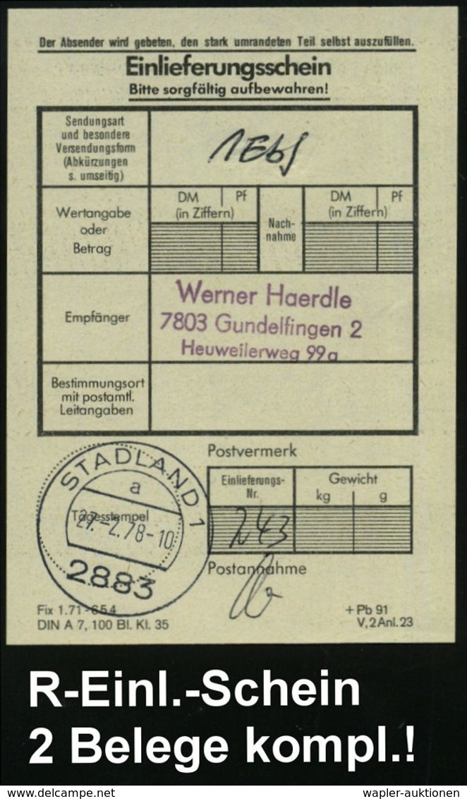 NOBELPREIS / NOBELPREISTRÄGER : B.R.D. 1978 (27.2.) Literatur-Nobelpreis 3x 30 Pf. G. Hauptmann + 2x 50 Pf. H. Hesse, 1K - Prix Nobel