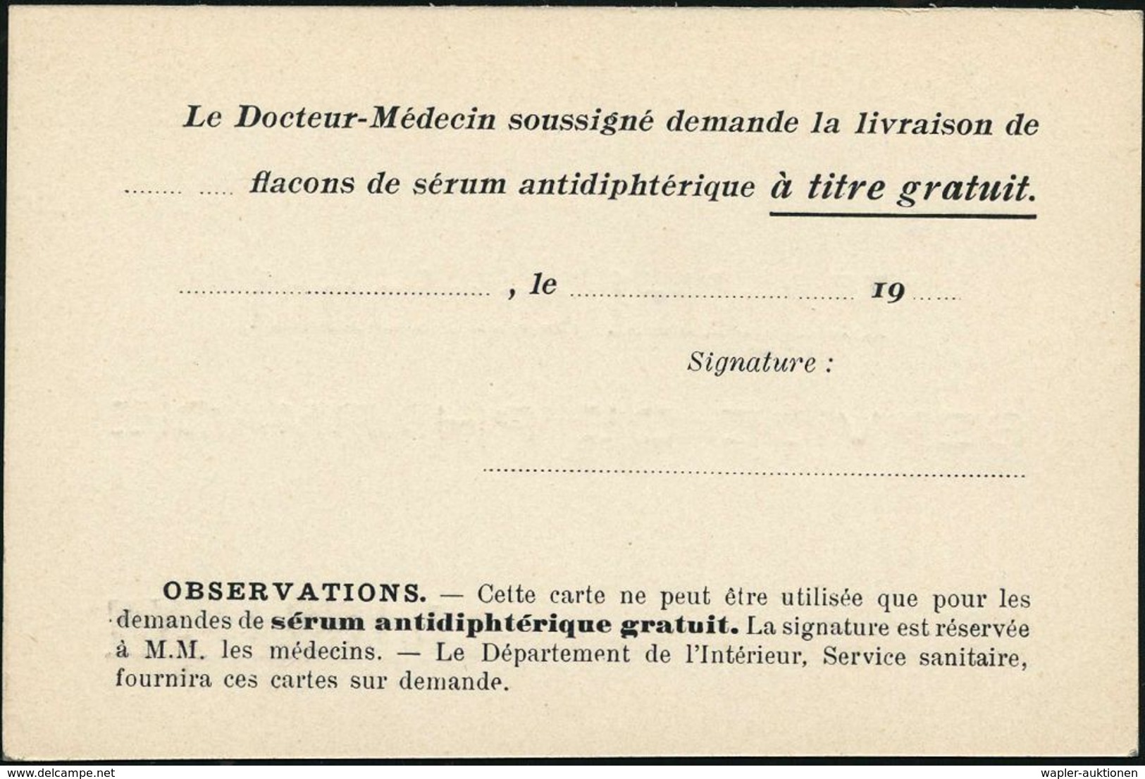 KRANKENHAUS / HOSPITAL : SCHWEIZ 1910 (ca.) PP 5 C. Tellknabe, Grün: Hôpital Cantonal..LAUSANNE (Service De Pharmacie) R - Médecine