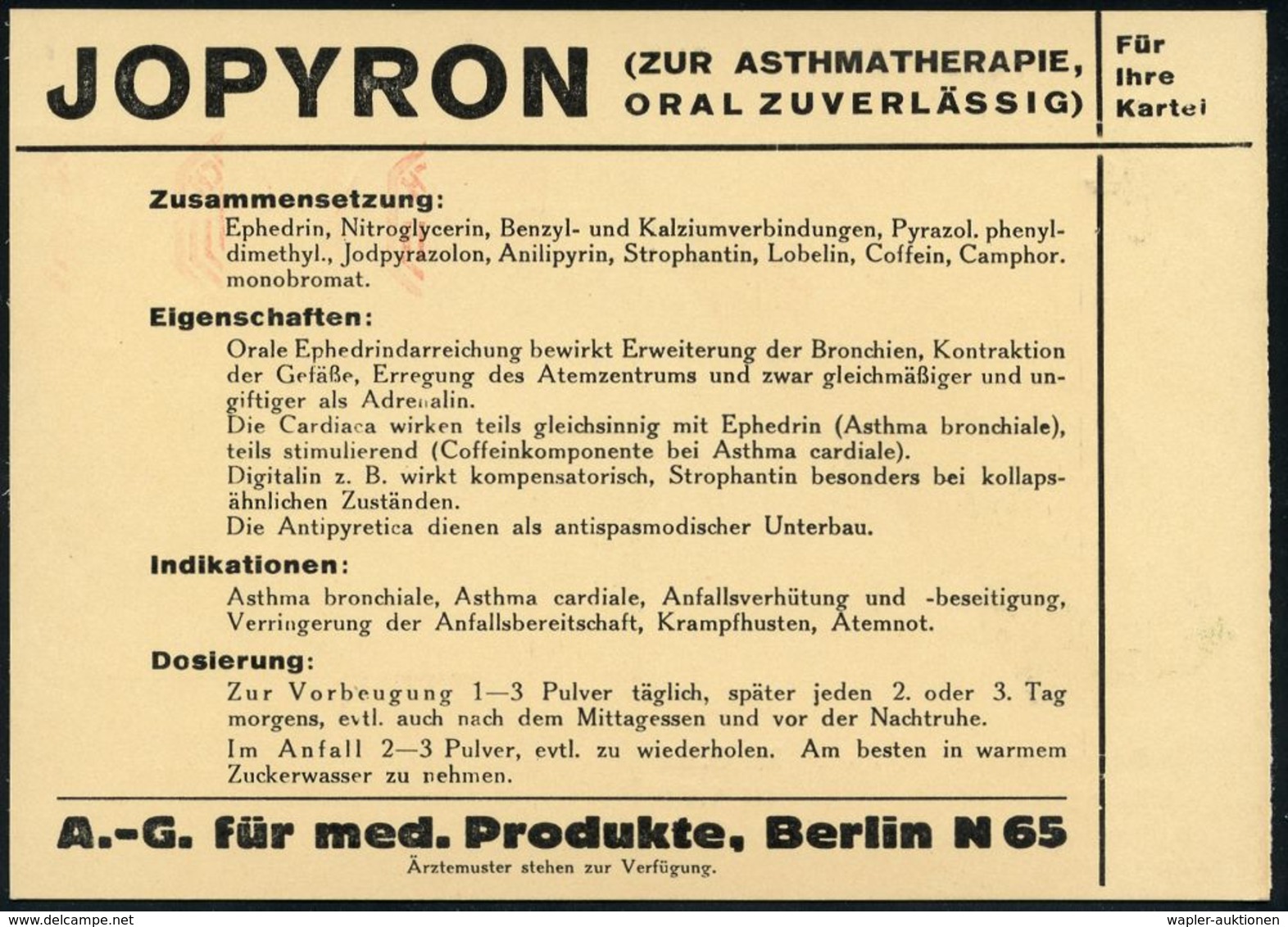 PHARMAZIE / MEDIKAMENTE : HALLE (SAALE) 8/ V/ DEUTSCHES REICH 1938 (15.1.) PFS 3 Pf. Achteck Auf Zweifarbiger Reklame-Kt - Pharmacie