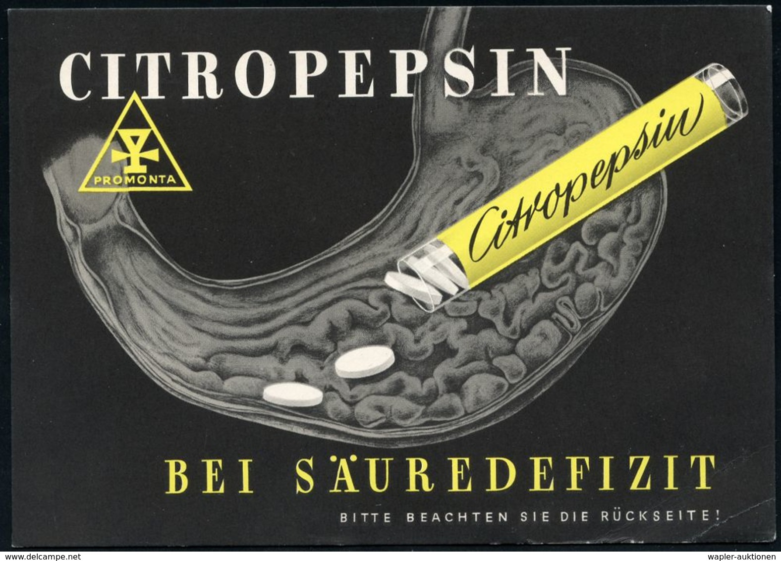PHARMAZIE / MEDIKAMENTE : (24a) HAMBURG 1/ Be/ DEUTSCHE/ BUNDESPOST 1955 (17.1.) PFS 7 Pf. Achteck "Posthorn" Auf Zweifa - Pharmazie