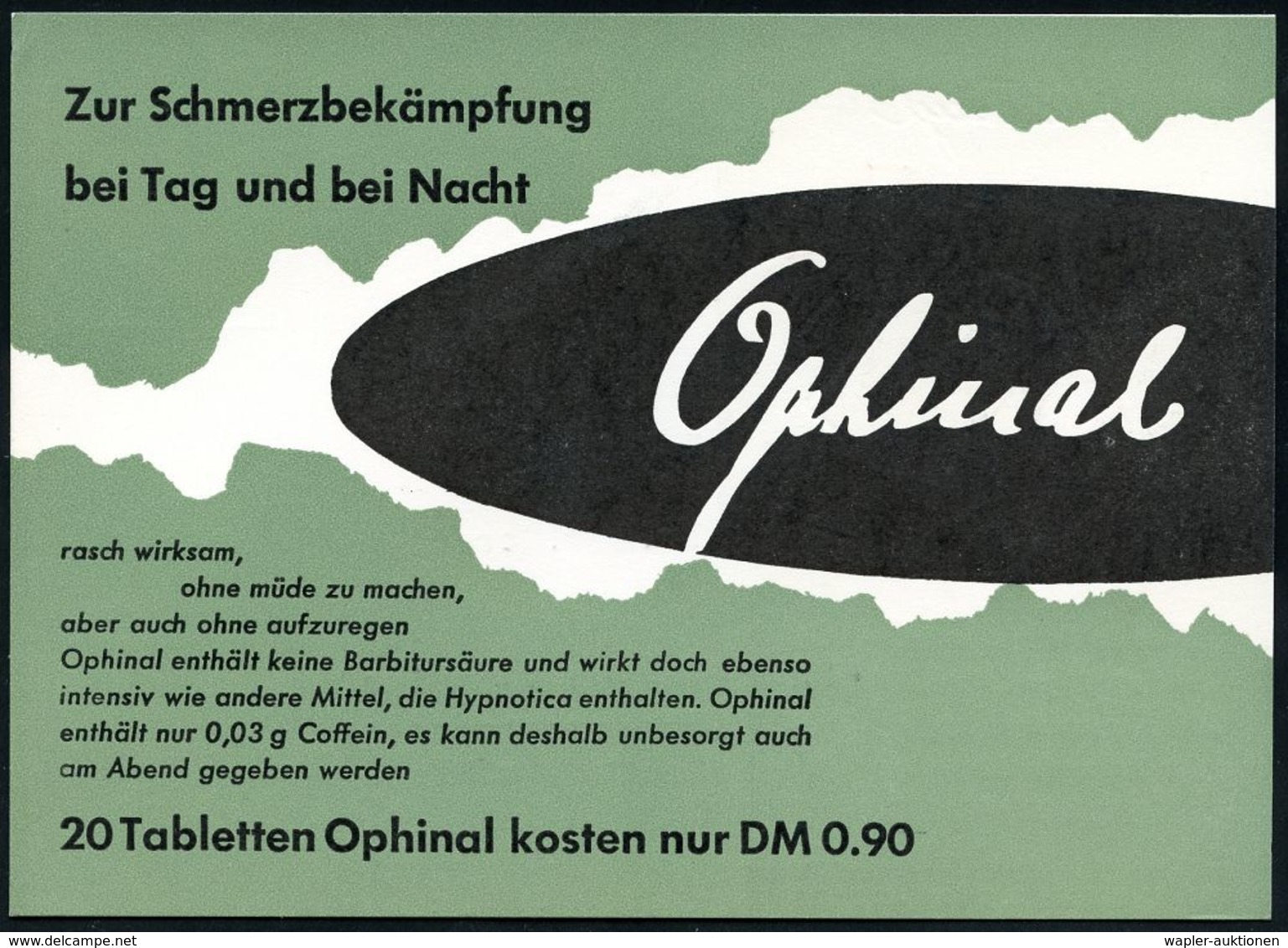 PHARMAZIE / MEDIKAMENTE : KÖLN-MÜLHEIM 1/ TROPON 1953 (7.7.) AFS (Firmen-Logo: Rotes Kreuz) Auf Zweifarbiger Reklame-Kt. - Pharmacie
