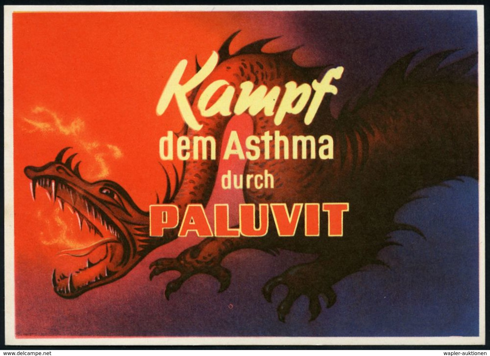 PHARMAZIE / MEDIKAMENTE : (22c) KÖLN 1/ Josicol/ Paluvit/ Pentellen.. 1953 (13.7.) AFS (Monogr.-Logo) Auf Color-Künstler - Pharmacie