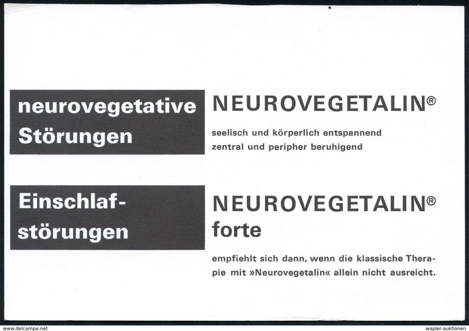 PHARMAZIE / MEDIKAMENTE : 8132 TUTZING/ GEBÜHR BEZAHLT/ Neurovegetalin.. 1979 (7.7.) AFS 007 Pf. = Waage Auf Zweifarbige - Pharmacie