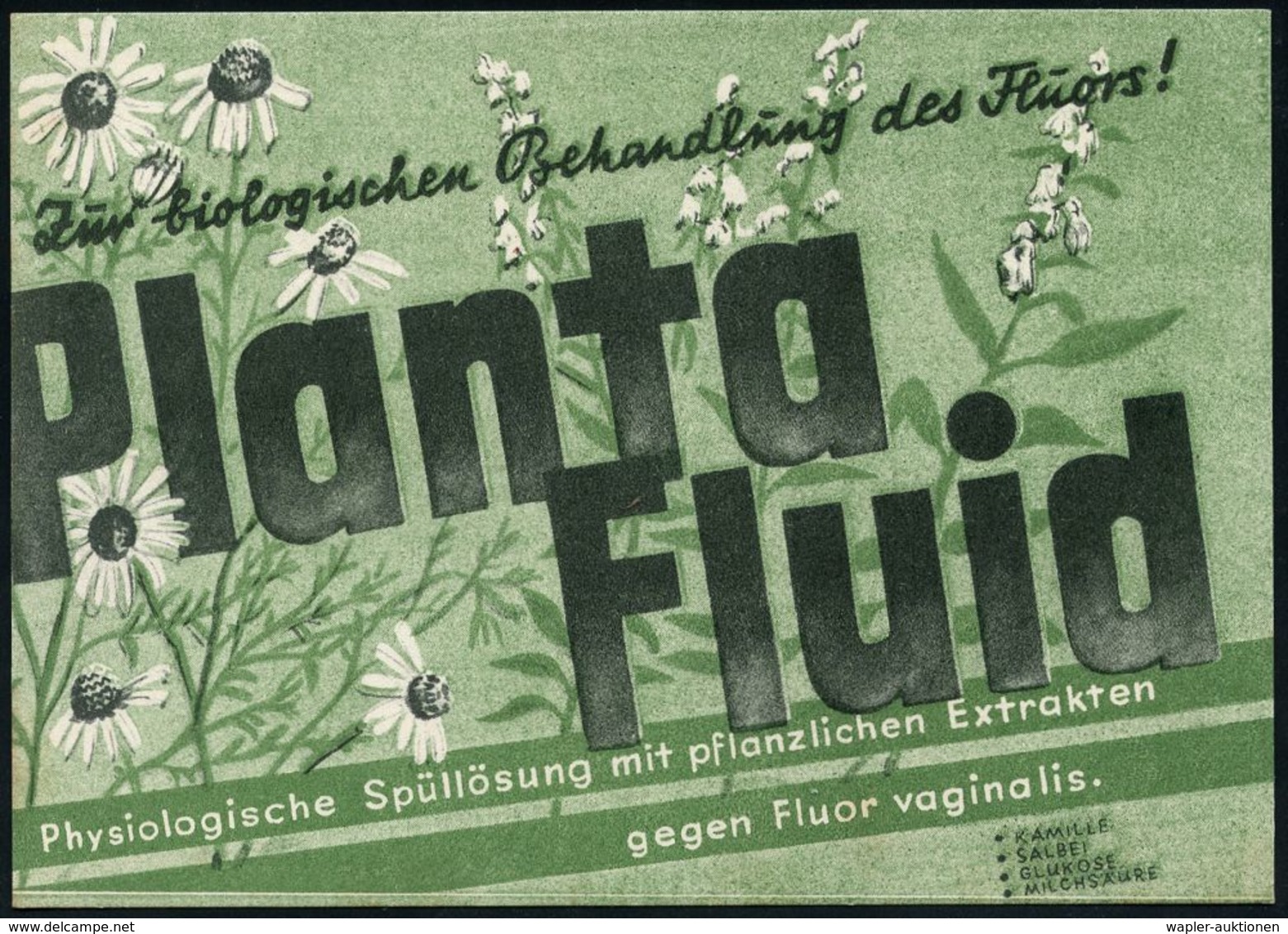 HOMÖOPATHIE / HEILPFLANZEN : HALLE (SAALE) 8/ O/ DEUTSCHES REICH 1936 (26.6.) PFS 3 Pf. Achteck Auf Zweifarbiger Reklame - Médecine