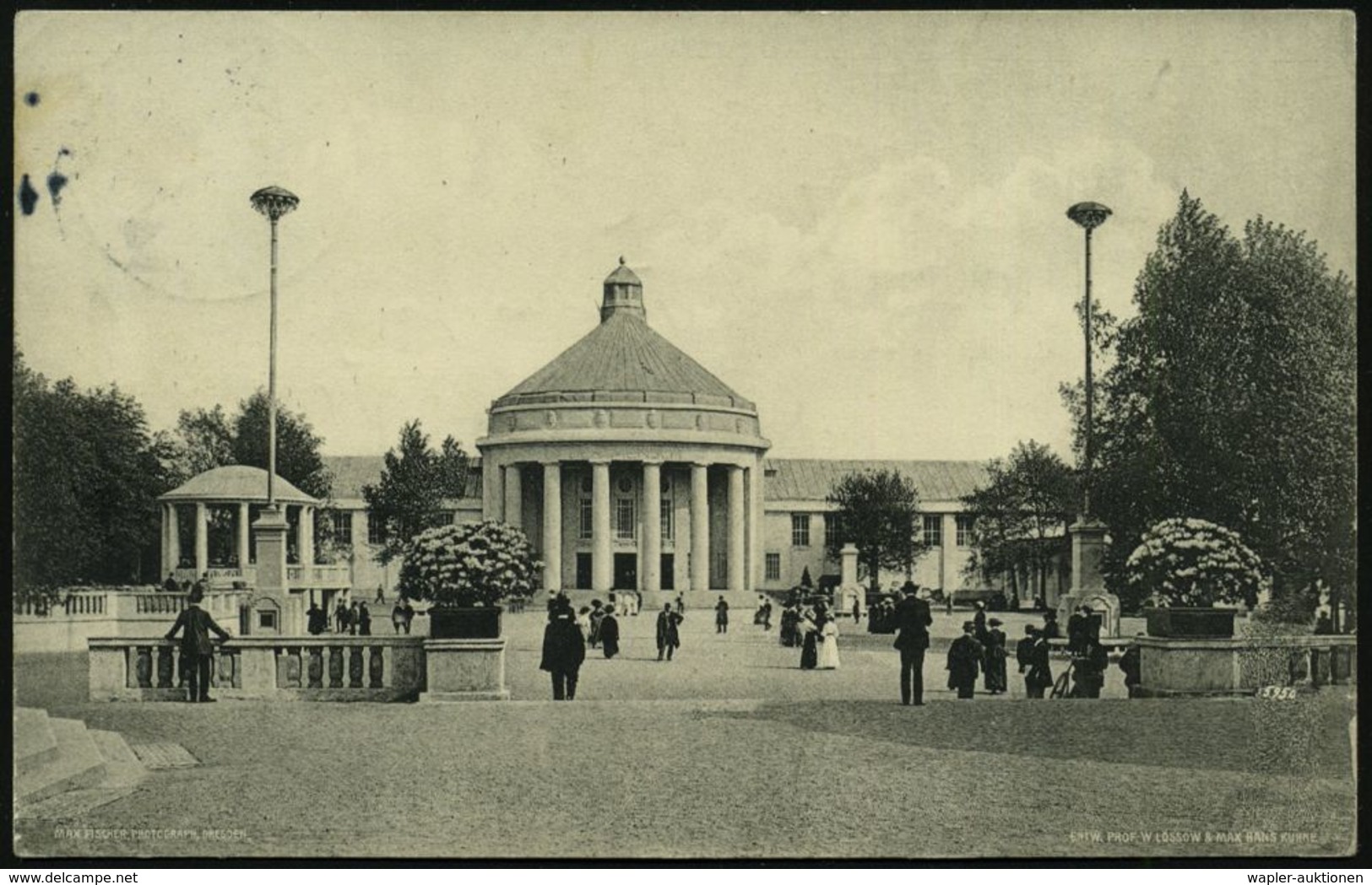 HYGIENE / KÖRPERPFLEGE : DRESDEN/ A/ INTERN.HYGIENE-/ AUSSTELLUNG 1911 (29.7.) SSt Sauber Auf Offiz. Ausstellungs-Sonder - Pharmacie