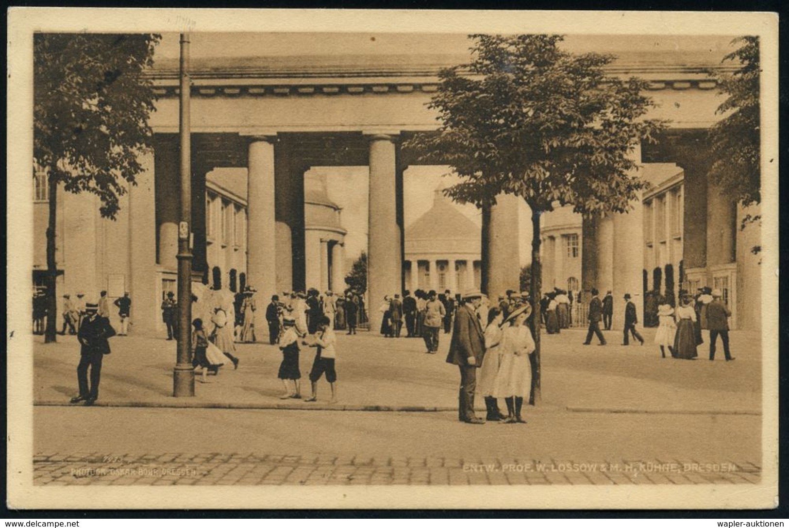 HYGIENE / KÖRPERPFLEGE : DRESDEN/ A/ INTERN.HYGIENE/ AUSSTELLUNG 1911 (30.8.) SSt Klar Auf Offiz., Monochromer Ausstellu - Farmacia