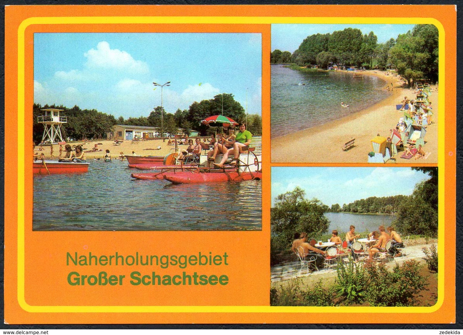 D0730 - TOP Wolmirsleben Großer Schachtsee - Bild Und Heimat Reichenbach - Stassfurt