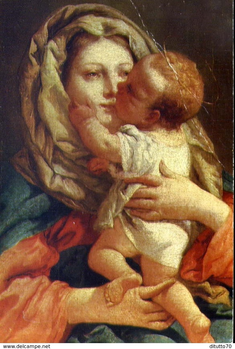 Museo I Bassano Del Grappa - Gian Doenico Tiepolo - Madonna Col Bambino - Formato Grande Viaggiata Mancante Di Affrancat - Quadri, Vetrate E Statue