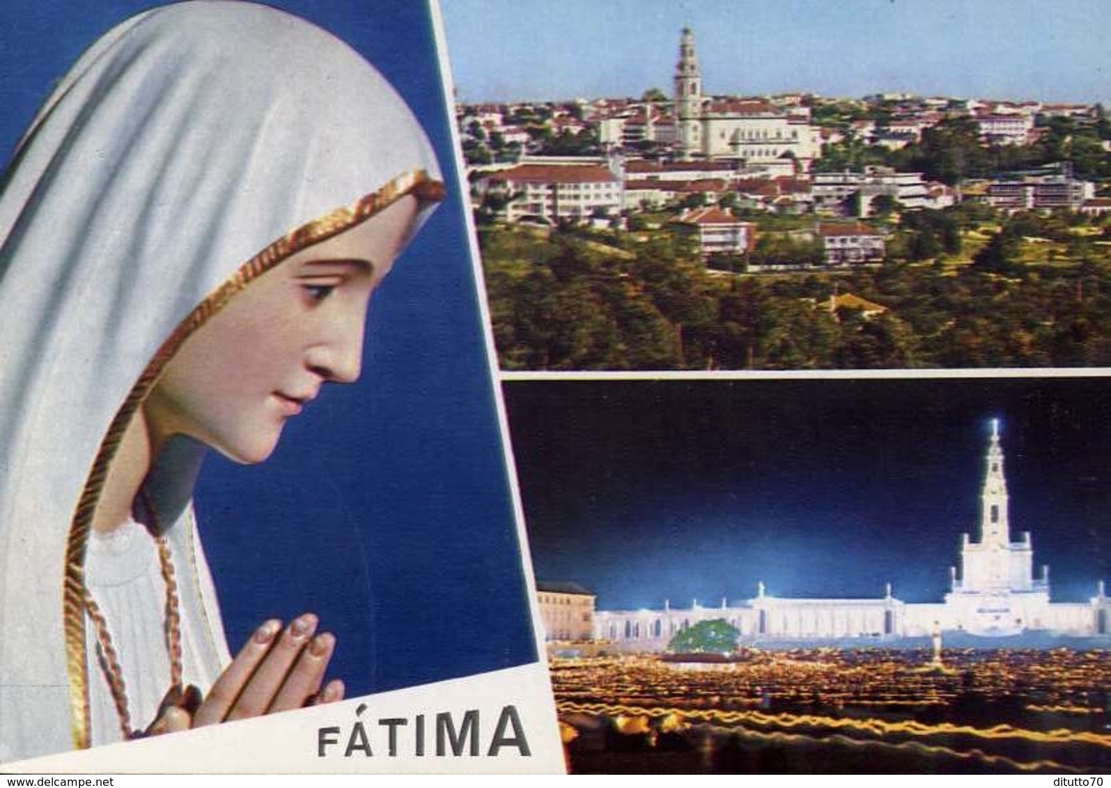 Fatima - Ricordo - Formato Grande Viaggiata – E 14 - Vergine Maria E Madonne