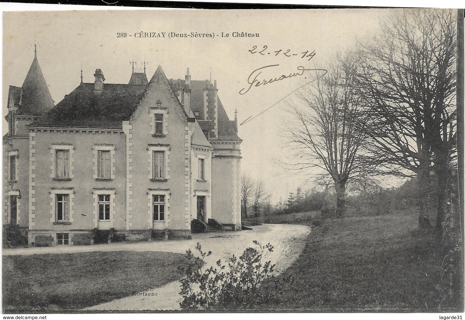 CERIZAY - Le Château.- 79 - Cerizay
