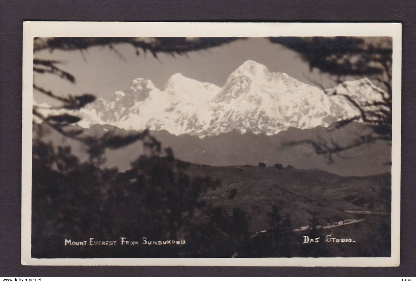 CPA Tibet Carte Photo Rppc Non Circulé - Tibet