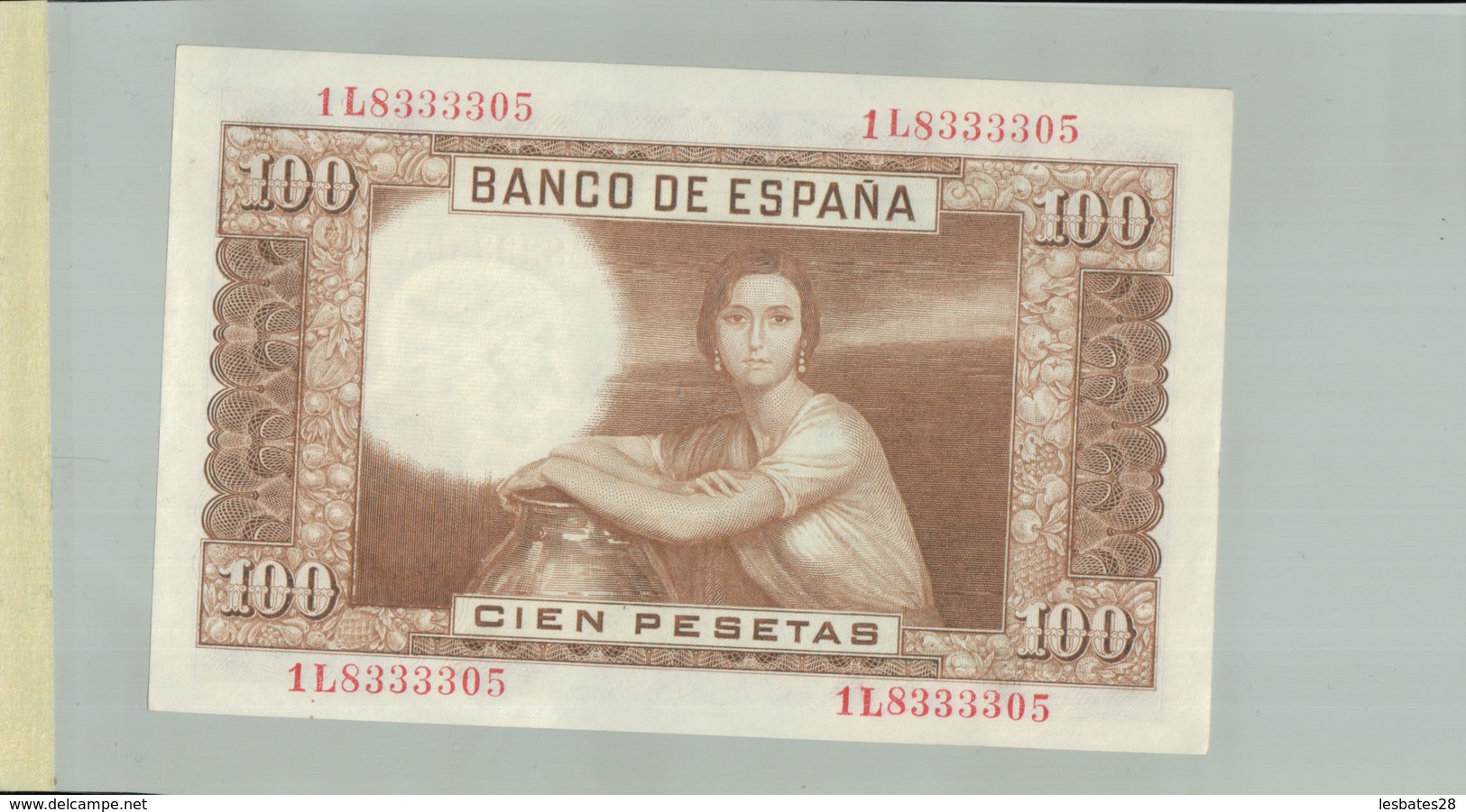 Billet De Banque  EL BANCO DE ESPANA  CIEN PESATAS  100     DEC 2019 Gerar - 100 Peseten