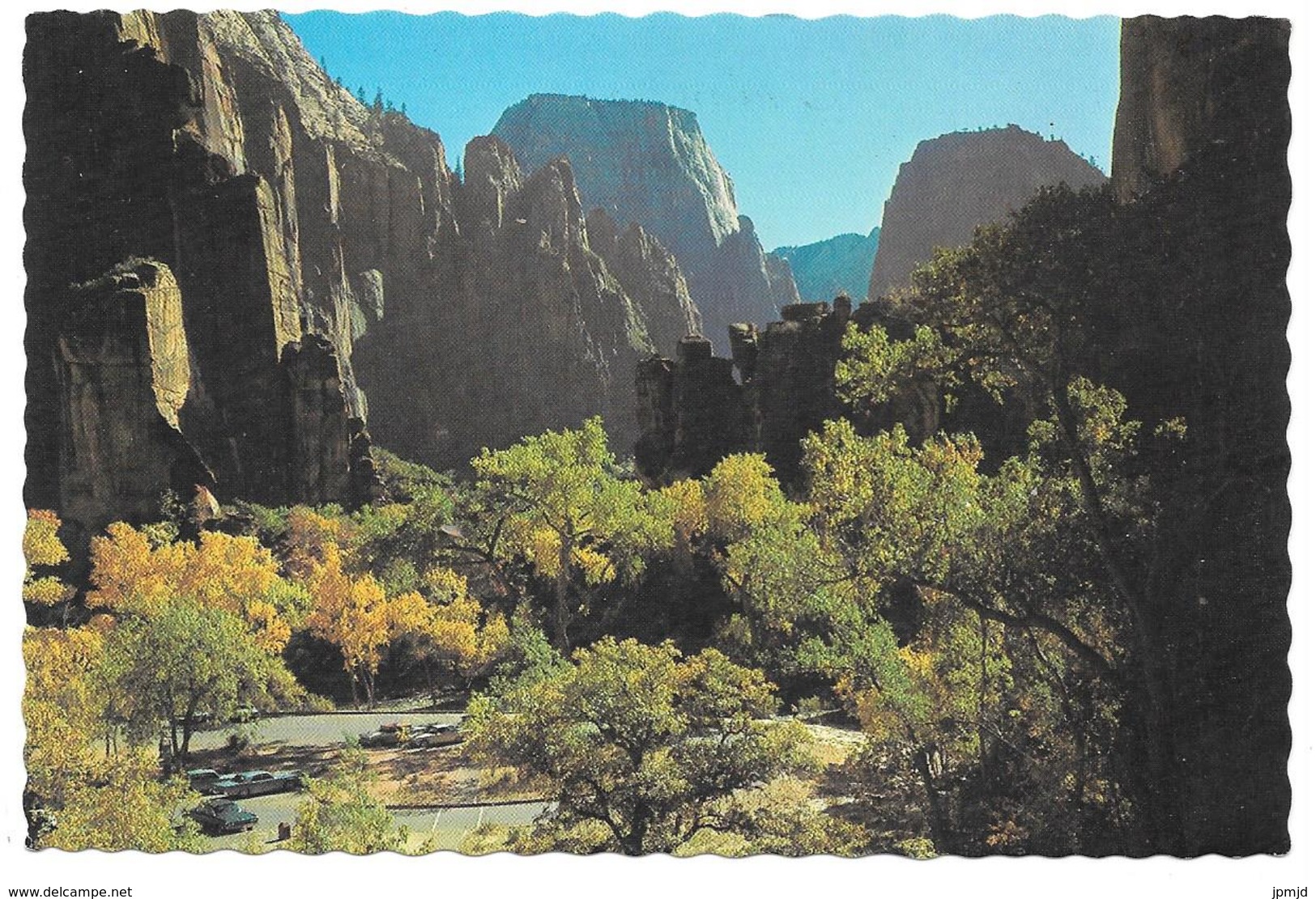 TEMPLE OF SINAWAYA, ZION NATIONAL PARK, UTAH - Publ. Intermountain Tourist Supply Inc. No. B2060 - Zion