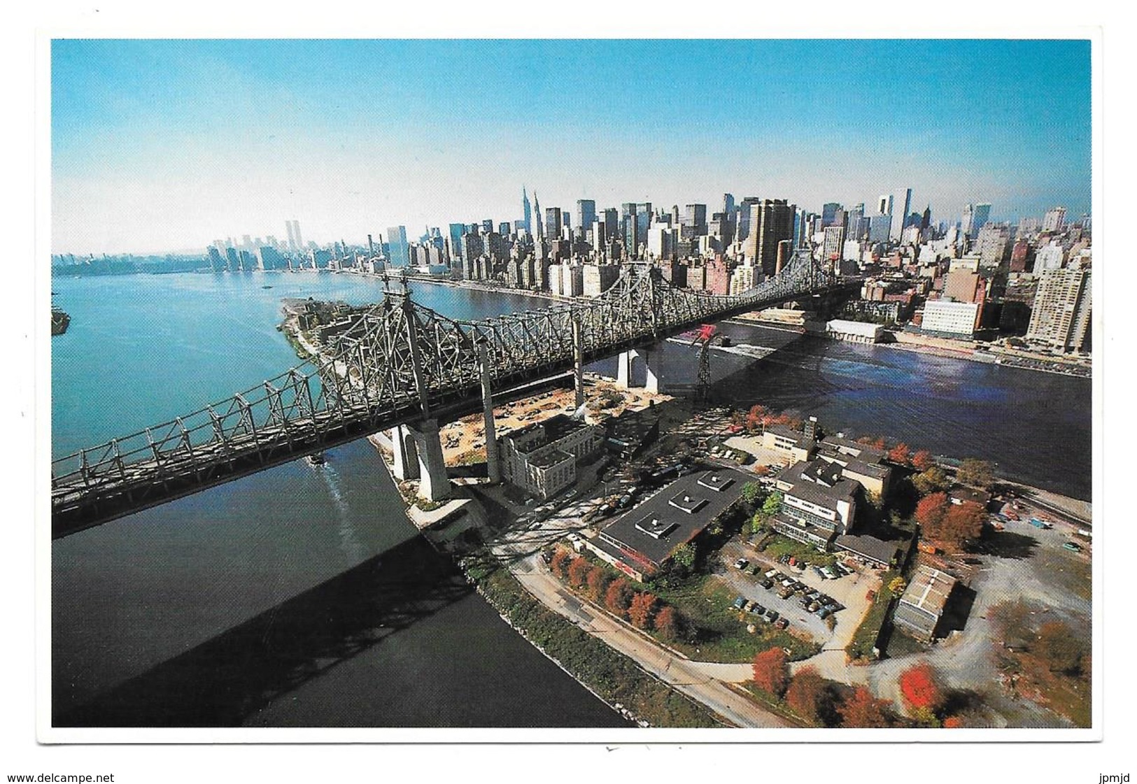 THE QUEENSBORO BRIDGE Connecting The Boroughs Of Manhattan And Queens - Alfred Mainzer Inc. NY No. 213 - Queens