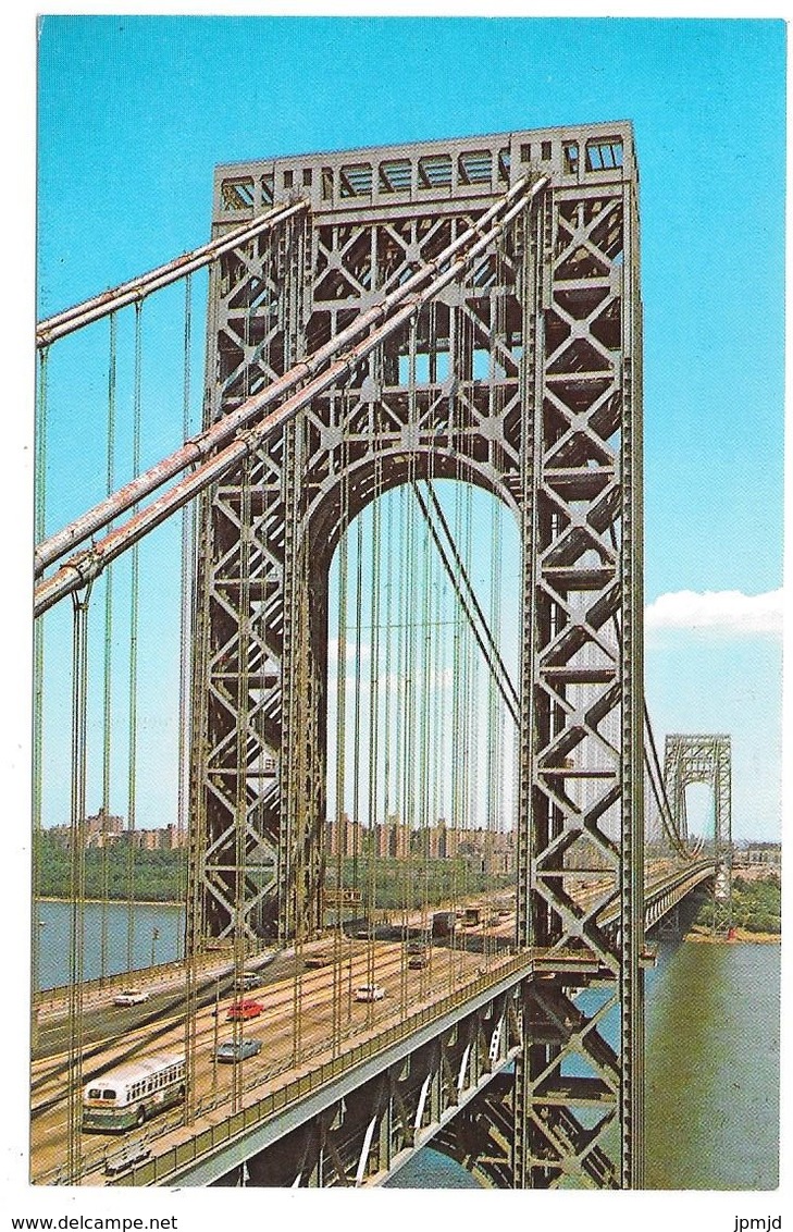 George Washington Bridge ... Connects New York And New Jersey Over The Hudson River - Ponts & Tunnels