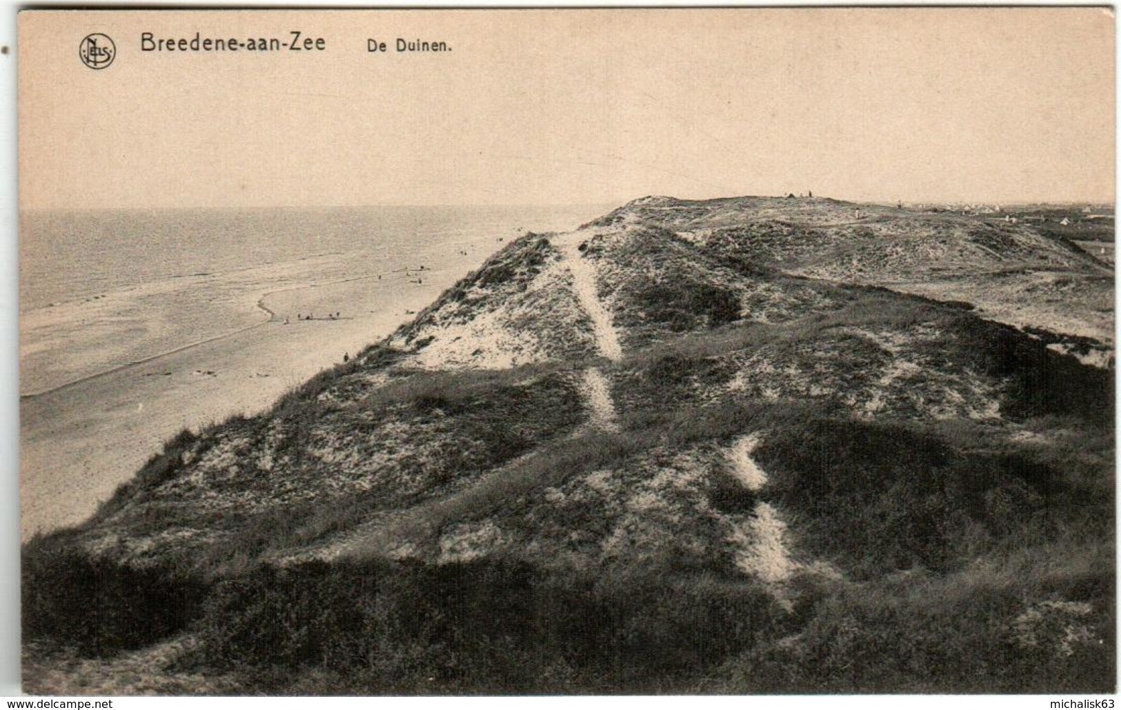 51bp 942 CPA - BREEDENE AAN ZEE - DE DUINEN - Bredene