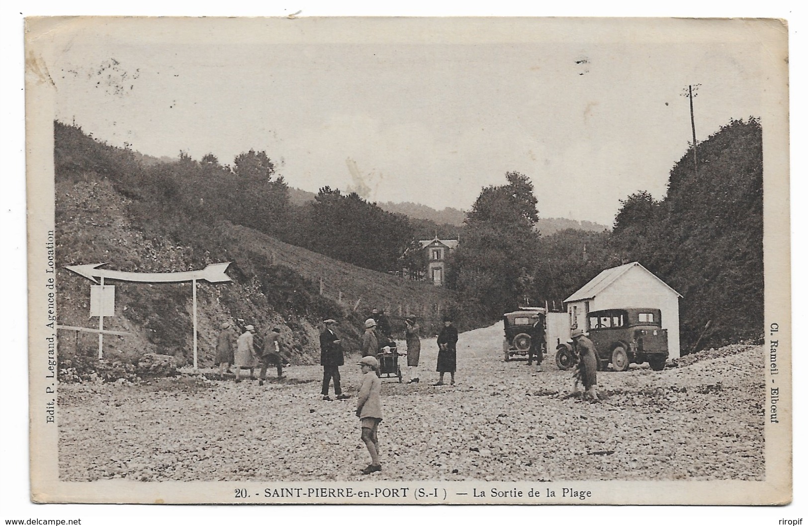 SAINT PIERRE EN PORT  La Sortie De La Plage - Altri & Non Classificati