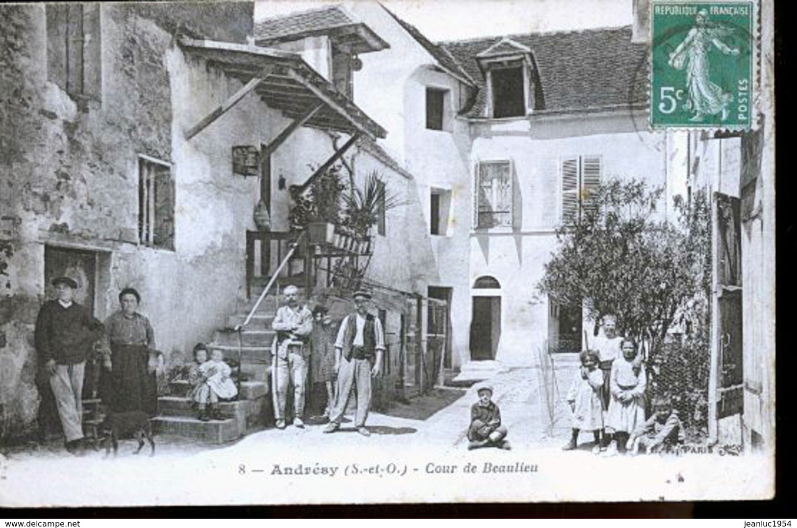 ANDRESY COUR DE BEAULIEU - Andresy