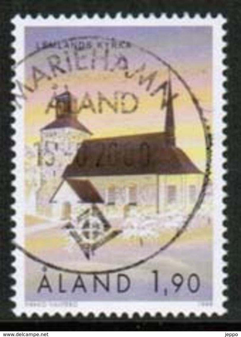 1999 Aland  M 162 Lemland Church Used. - Aland