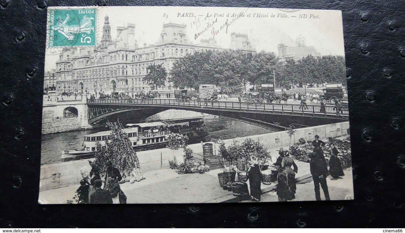 85 - PARIS - Le Pont D'Arcole Et L'Hôtel De Ville - Ponts