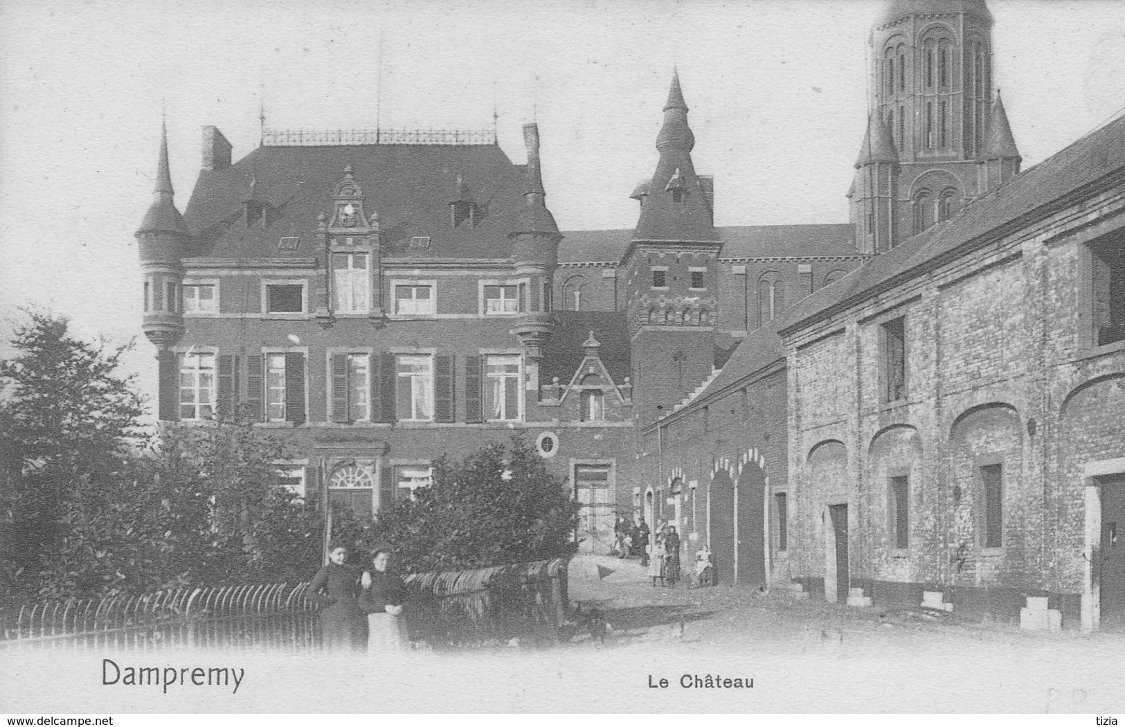 Dampremy. Le Château. NELS N°29---scan - Autres & Non Classés