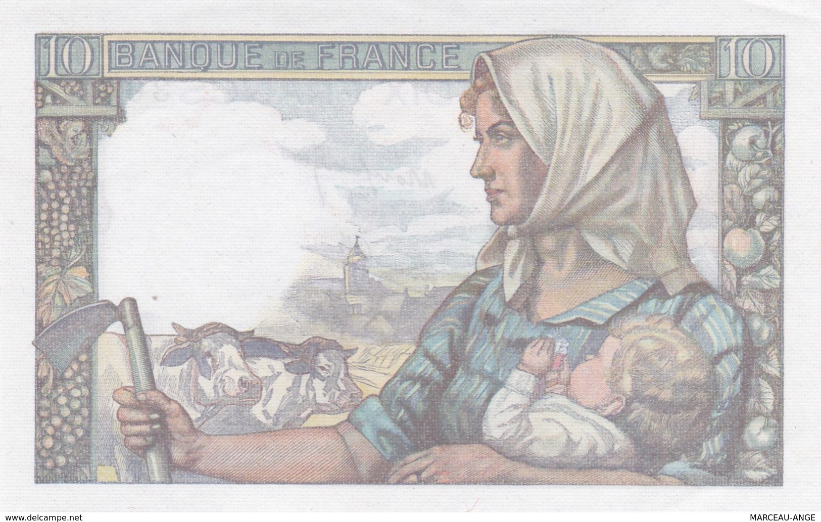 5 billets ,les 3 "10f",comme neufs,scans recto et verso,, LIRE DESCRIPTION