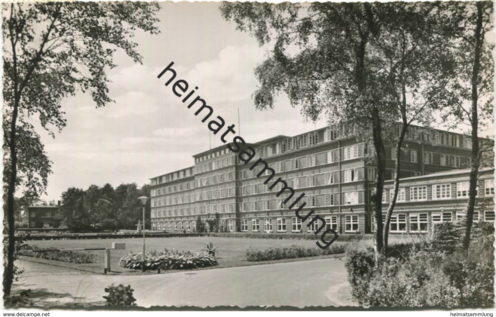 Bad Bramstedt - Kurhaus - Foto-AK - Verlag Schöning & Co. Lübeck Gel. 1958 - Bad Bramstedt