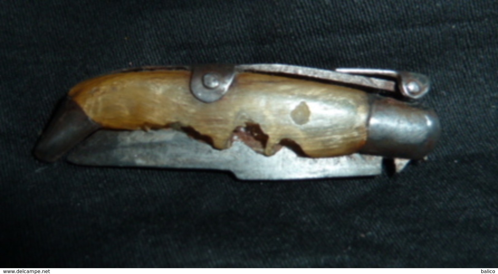 Petit Couteau Ancien à Crans-d'arrêt, Vendetta - 1 Lame - Knives